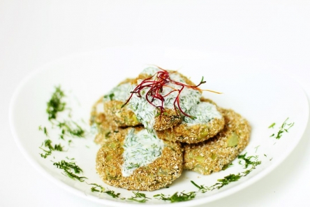 Placki ziemniaczane z pestkami dyni