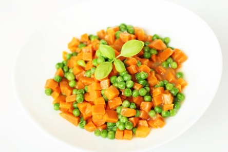 Marchew z groszkiem