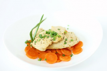 Pierś z kurczaka z czosnkiem i imbirem