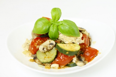 Pierś z kurczaka z warzywami