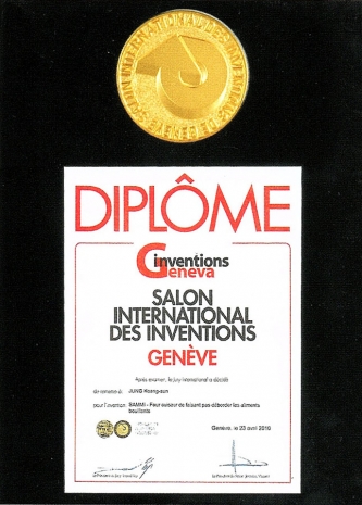 Złoty medal na Targach Wynalazczości w Genewie w 2010 roku