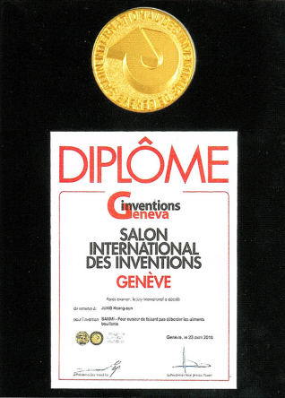 Złoty medal na Targach Wynalazczości w Genewie w 2010 roku