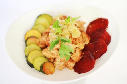 Filet z kurczaka w otrębach pszennych