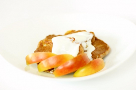 Placuszki z jabłkami