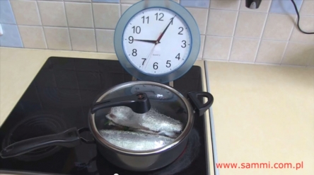 Jak usmażyć pstrąga bez użycia tłuszczu Sammi